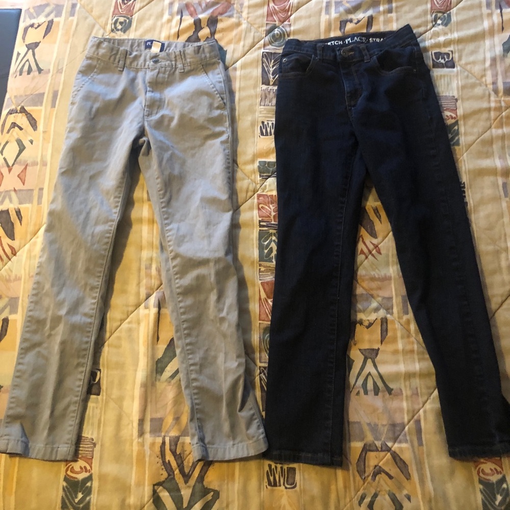 Boys jeans and pants set